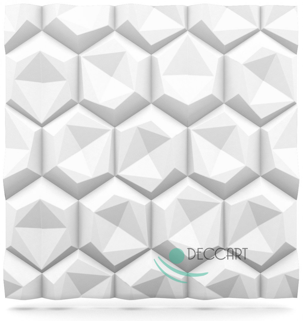 HEXAGON - 3D Wall Panels 60x60 HEXAGON - 3D Wall Panels 60x60