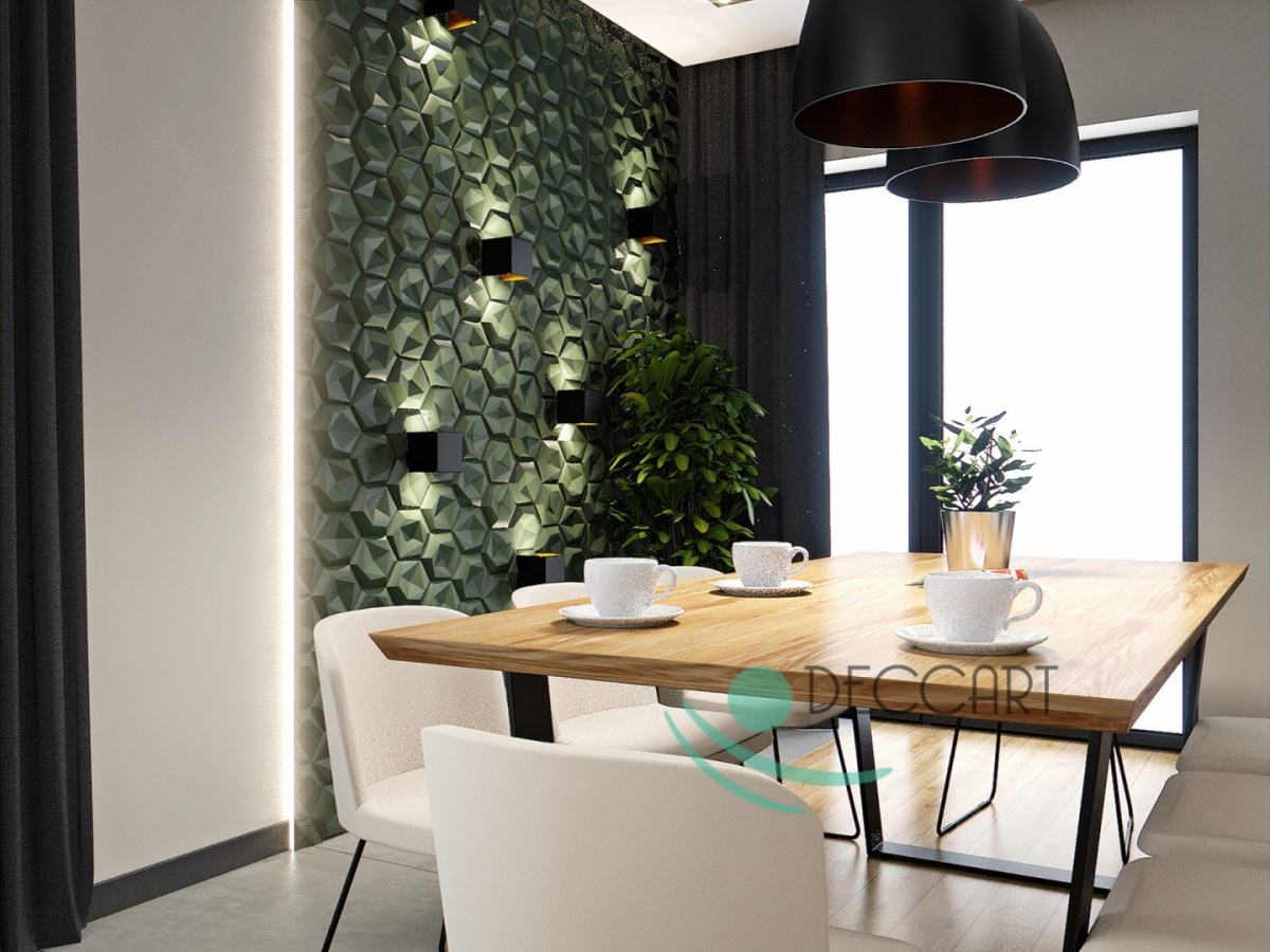 HEXAGON - 3D Wall Panels 60x60 HEXAGON - 3D Wall Panels 60x60