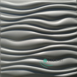 FLOW SZARY- Kasetony sufitowe panele ścienne kolorowe piankowe 3D
