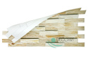 Panele Ścienne 3D PCV Bleached Oak - drewno