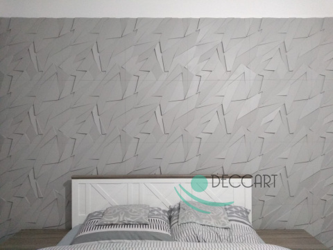 SZAFIR - BIAŁE Panele Ścienne 3D kasetony sufitowe styropianowe 60x60 beton architektoniczny SZAFIR - BIAŁE Panele Ścienne 3D kasetony sufitowe styropianowe 60x60 beton architektoniczny