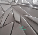 Rock Szary - Kasetony sufitowe, piankowe 3D 100x50 beton szary