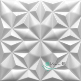 ONYX BIAŁY - Kasetony sufitowe panele ścienne piankowe 3D - 50cm x 50cm - 0,25 m2
