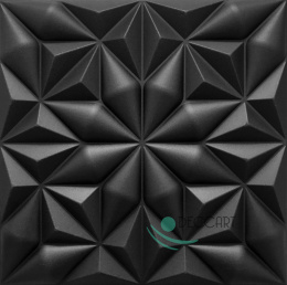 ONYX BLACK - Ceiling coffers, 3D foam