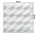 ROMBY WEISS - Deckenkassetten, 3D-Schaum geometrische