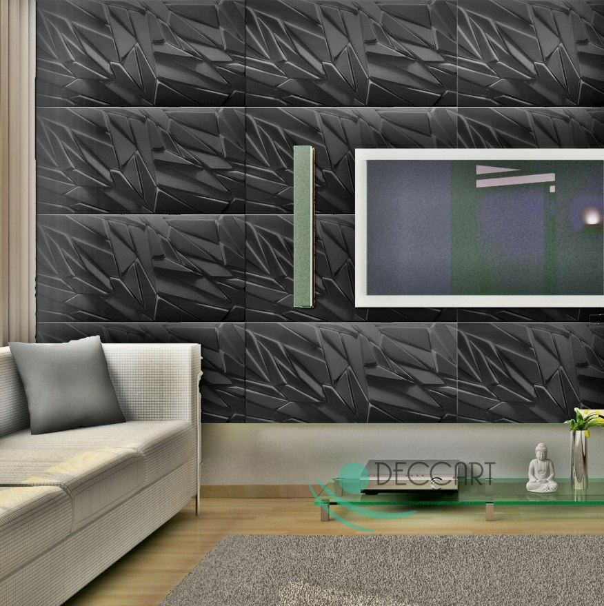 Rock GREY - Styrofoam Ceiling Tiles 3D Rock GREY - Styrofoam Ceiling Tiles 3D