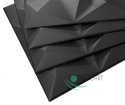 BRYLANT - Czarne kasetony sufitowe, piankowe 3D geometryczne