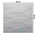 Wandpaneele Deckenpaneele Deckenplatten Platten ARROW 0849