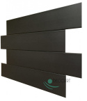 Panele sufitowe Deski czarne kasetony 100x16,7 cm Pcz