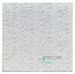 Biała tapeta panele Ścienne samoprzylepne 3D dekoracyjne SL71