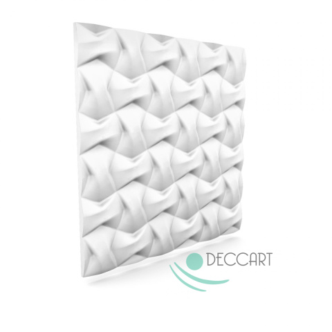 KOKARDKA - BIAŁE Panele Ścienne 3D kasetony styropianowe 60x60 KOKARDKA - BIAŁE Panele Ścienne 3D kasetony styropianowe 60x60