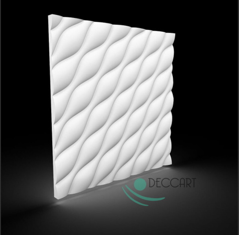 PUSTYNIA - BIAŁE Panele Ścienne 3D kasetony styropianowe 60x60 PUSTYNIA - BIAŁE Panele Ścienne 3D kasetony styropianowe 60x60