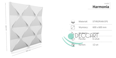 HARMONY - 3D Panel EPS Wandpaneele Wandplatte 3D HARMONY - 3D Panel EPS Wandpaneele Wandplatte 3D