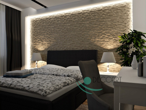 KAMIEŃ - BIAŁE Panele Ścienne 3D kasetony styropianowe 60x60 KAMIEŃ - BIAŁE Panele Ścienne 3D kasetony styropianowe 60x60