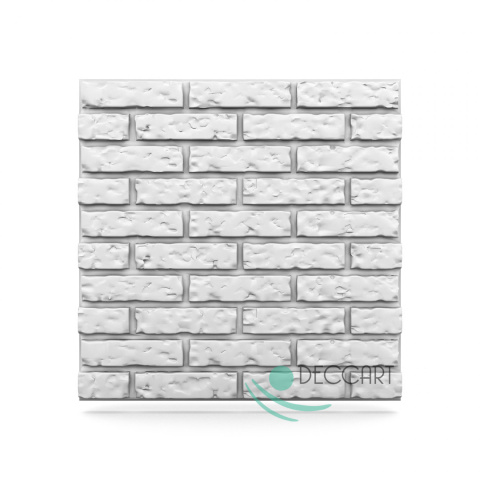 CEGŁA - BIAŁE Panele Ścienne 3D kasetony styropianowe 60x60 CEGŁA - BIAŁE Panele Ścienne 3D kasetony styropianowe 60x60