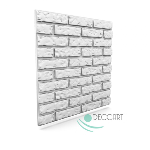 CEGŁA - BIAŁE Panele Ścienne 3D kasetony styropianowe 60x60 CEGŁA - BIAŁE Panele Ścienne 3D kasetony styropianowe 60x60