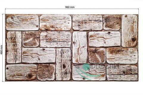 Panele Ścienne 3D PCV Light Wood - imitacja drewna Panele Ścienne 3D PCV Light Wood - imitacja drewna