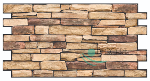 Panele Ścienne 3D PCV Natural Stone Slate - kamień Panele Ścienne 3D PCV Natural Stone Slate - kamień