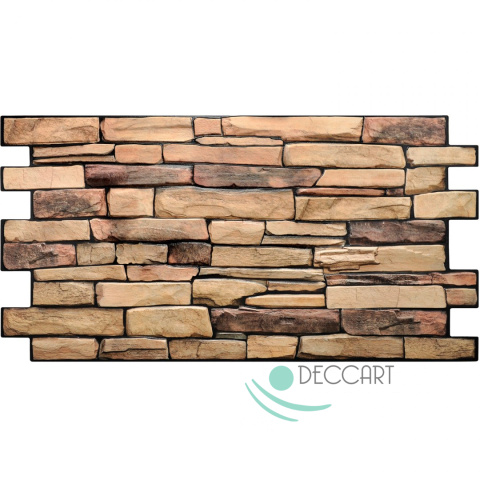 Panele Ścienne 3D PCV Natural Stone Slate - kamień Panele Ścienne 3D PCV Natural Stone Slate - kamień