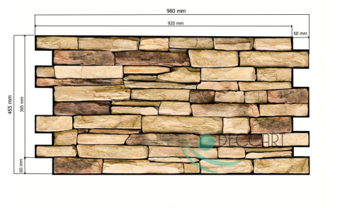 Panele Ścienne 3D PCV Natural Stone Slate - kamień Panele Ścienne 3D PCV Natural Stone Slate - kamień