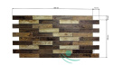 Panele Ścienne 3D PCV Old Tree - drewno