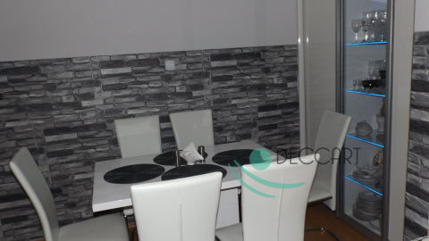 Panele Ścienne 3D PCV Grey Stone - kamień, łupek Panele Ścienne 3D PCV Grey Stone - kamień, łupek