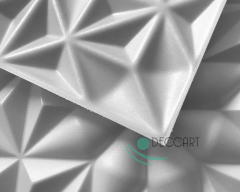 ONYX BIAŁY - Kasetony sufitowe panele ścienne piankowe 3D - 50cm x 50cm - 0,25 m2 ONYX BIAŁY - Kasetony sufitowe panele ścienne piankowe 3D - 50cm x 50cm - 0,25 m2
