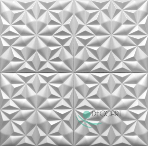 ONYX BIAŁY - Kasetony sufitowe panele ścienne piankowe 3D - 50cm x 50cm - 0,25 m2 ONYX BIAŁY - Kasetony sufitowe panele ścienne piankowe 3D - 50cm x 50cm - 0,25 m2