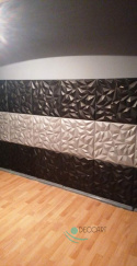 AMETYST GRAU - Decke Panel Deckenplatten Styroporplatten 3D