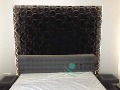 HEXAGON - BIAŁE Panele Ścienne 3D kasetony styropianowe 60x60 HEXAGON - BIAŁE Panele Ścienne 3D kasetony styropianowe 60x60