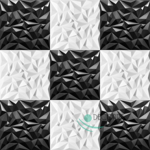 AMETHYST WHITE - Ceiling coffers, 3D foam AMETHYST WHITE - Ceiling coffers, 3D foam