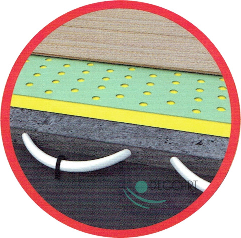 XPS Podkład pod panele TERMO 3 mm - 5m2 XPS Podkład pod panele TERMO 3 mm - 5m2