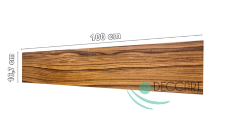 Panele sufitowe Deski 100x16,7 cm P13 Heban, ciemne drewno Panele sufitowe Deski 100x16,7 cm P13 Heban, ciemne drewno