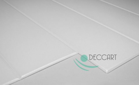 Panele sufitowe Deski białe 100x16,7 cm P08 Panele sufitowe Deski białe 100x16,7 cm P08