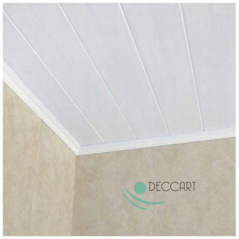 Panele sufitowe Deski białe 100x16,7 cm P08 Panele sufitowe Deski białe 100x16,7 cm P08
