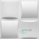 PLED - Białe kasetony sufitowe, piankowe panele dekoracyjne ścienne 3D