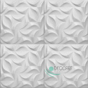 RIVER - Białe kasetony sufitowe, piankowe panele dekoracyjne ścienne 3D