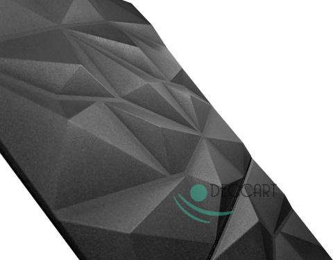 BRYLANT - Czarne kasetony sufitowe, piankowe 3D geometryczne BRYLANT - Czarne kasetony sufitowe, piankowe 3D geometryczne