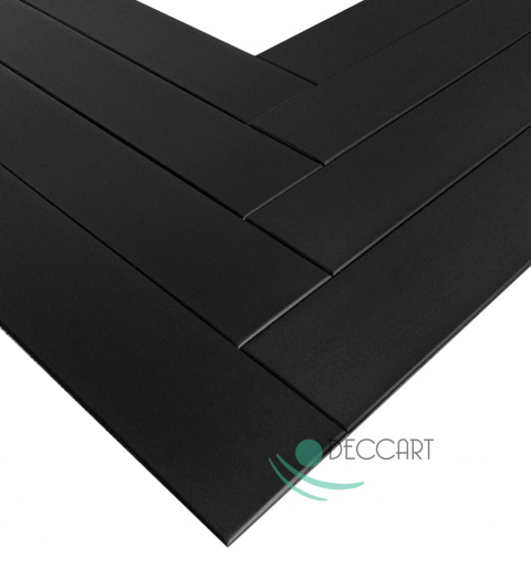Ceiling panels Boards black 100x16.7 cm Pcz Ceiling panels Boards black 100x16.7 cm Pcz