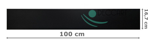 Ceiling panels Boards black 100x16.7 cm Pcz Ceiling panels Boards black 100x16.7 cm Pcz