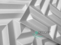 SQUARE - Weiße Deckenkisten, 3D-Wanddekorationsschaumplatten