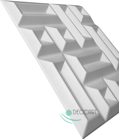 SQUARE - Weiße Deckenkisten, 3D-Wanddekorationsschaumplatten SQUARE - Weiße Deckenkisten, 3D-Wanddekorationsschaumplatten
