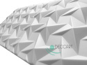 TWISTER - Weiße Deckenkisten, 3D-Wanddekorationsschaumplatten