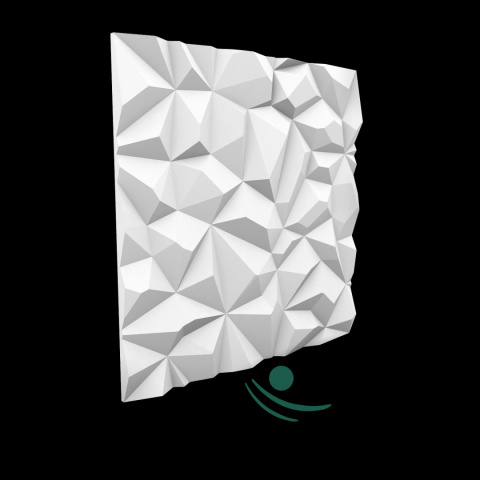 DIAMENT - BIAŁE Panele Ścienne 3D kasetony styropianowe 60x60 cm DIAMENT - BIAŁE Panele Ścienne 3D kasetony styropianowe 60x60 cm