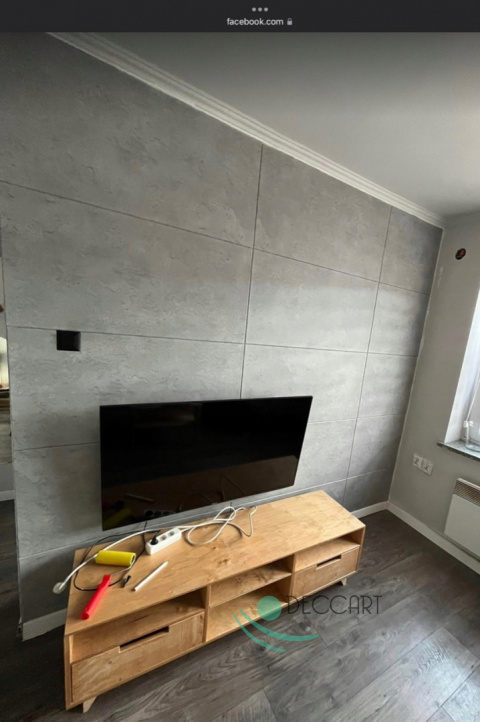 Beton architektoniczy IMITACJA - 6914 XL - Kasetony sufitowe, piankowe 100x50 JASNY szary 0,50 m2 Beton architektoniczy IMITACJA - 6914 XL - Kasetony sufitowe, piankowe 100x50 JASNY szary 0,50 m2