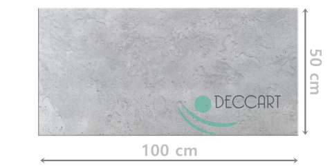 Beton architektoniczy IMITACJA - 6914 XL - Kasetony sufitowe, piankowe 100x50 JASNY szary 0,50 m2 Beton architektoniczy IMITACJA - 6914 XL - Kasetony sufitowe, piankowe 100x50 JASNY szary 0,50 m2