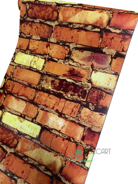CZARNA CEGŁA tapeta OKLEINA samoprzylepna T2106 CZARNA CEGŁA tapeta OKLEINA samoprzylepna T2106