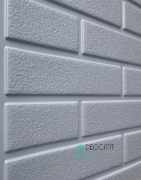Okładzina PCV cegła szara 58x44 cm DW02 Okładzina PCV cegła szara 58x44 cm DW02