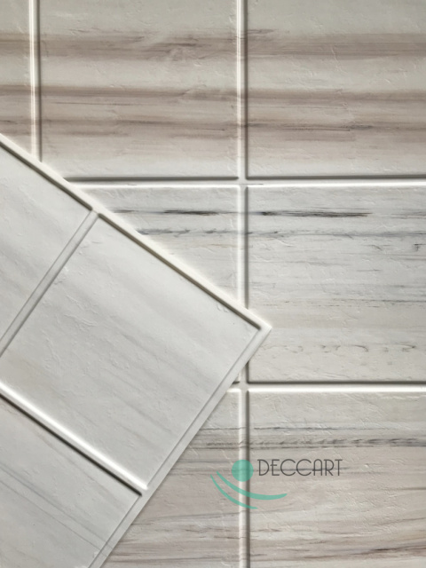 Okładzina PCV kafelki marur beż 58x44 cm DW04 Okładzina PCV kafelki marur beż 58x44 cm DW04