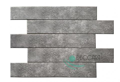 Panele sufitowe Deski ciemny beton architektoniczny imitacja kasetony 100x16,7 cm P70 Panele sufitowe Deski ciemny beton architektoniczny imitacja kasetony 100x16,7 cm P70